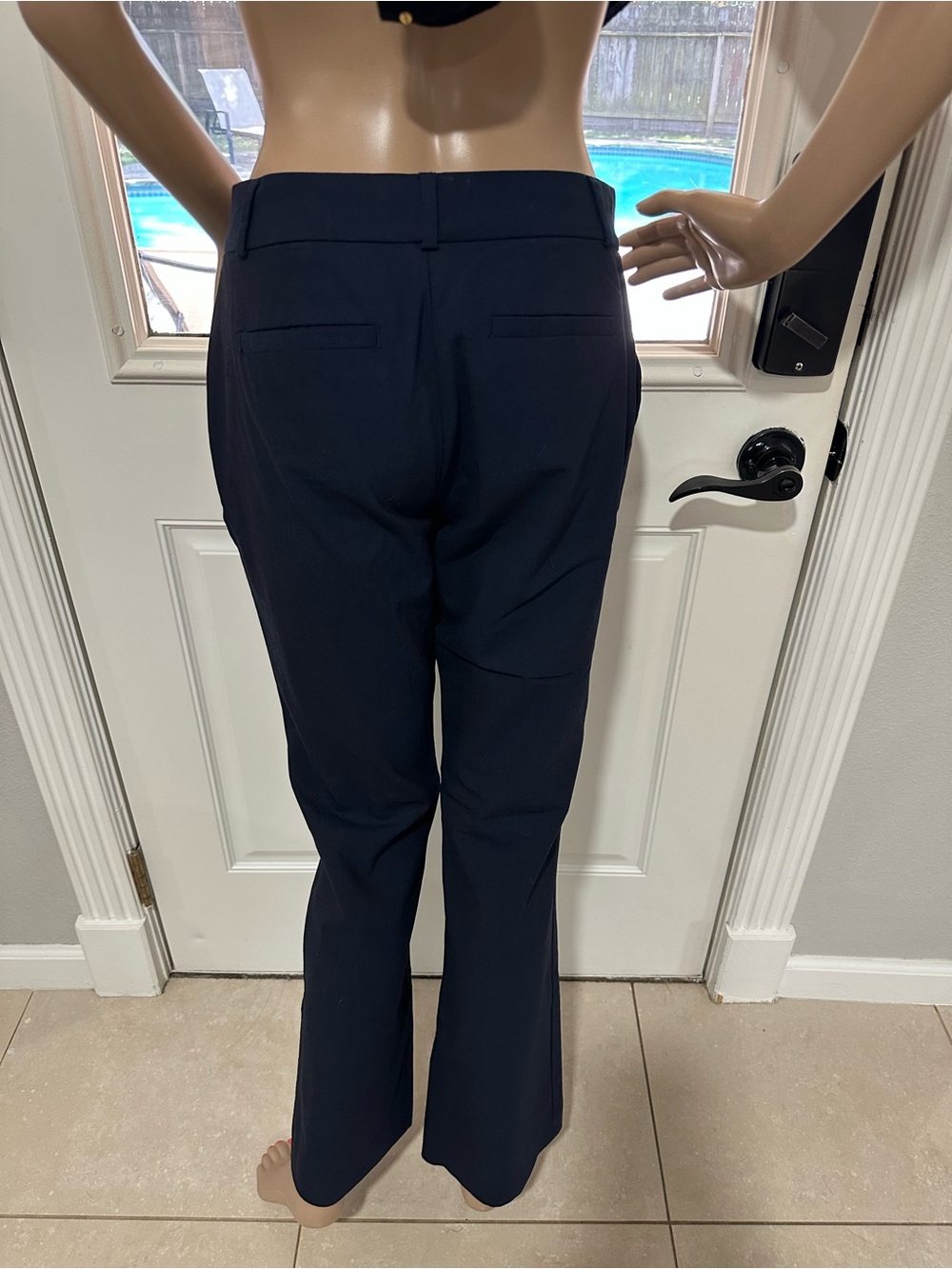 Banana Republic Navy Dress Pants - Picture 2 of 4